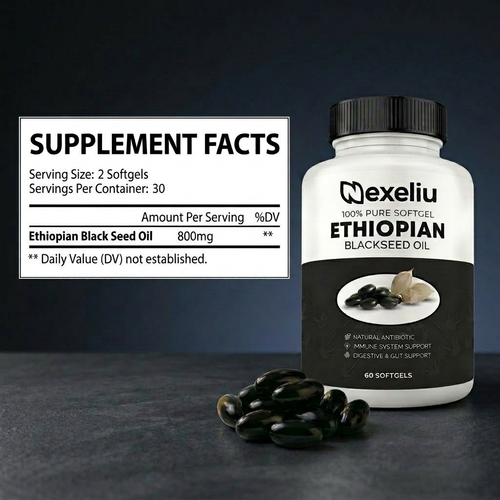 Nexeliu Ethiopian Black Seed Oil